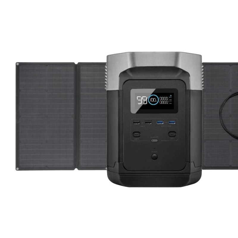 EcoFlow Pack DELTA + Panneau Solaire Portable 110W
