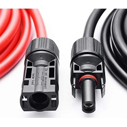 GoalZero Rallonge solaire des deux côtés Rouge/noir 6 mm² avec fiche Longueur 2 x 5 m - IP68 - Image 3