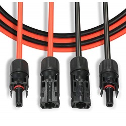 GoalZero Rallonge solaire des deux côtés Rouge/noir 6 mm² avec fiche Longueur 2 x 5 m - IP68 - Image 2