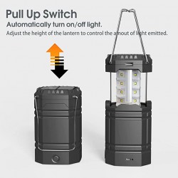 Mesqool Lanterne Solaire de Camping à Manivelle - Lampe de poche LED - Image 3