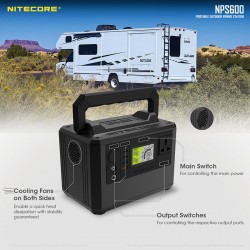 Nitecore Station d'alimentation portable NPS600 - Image 20