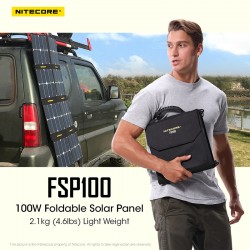 Nitecore Panneau solaire pliant 100W FSP100 - Image 2