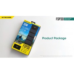 Nitecore Panneau solaire pliable 30W FSP30 - Image 8