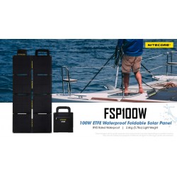 Nitecore Panneau solaire pliant 100W FSP100W - Waterproof - Image 5