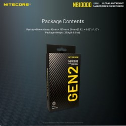 Nitecore Batterie portative 10 000 mAh NB10000 - 2ème Génération - Image 21