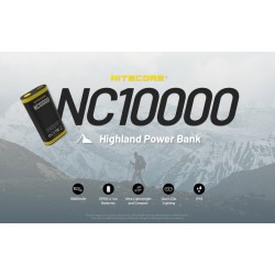 Nitecore Batterie portative 10000 mAh NC10000 - 50 Lumens - Image 2