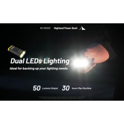 Nitecore Batterie portative 10000 mAh NC10000 - 50 Lumens - Image 6