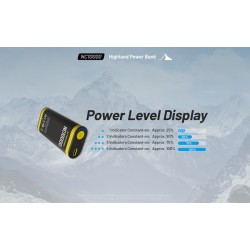 Nitecore Batterie portative 10000 mAh NC10000 - 50 Lumens - Image 16