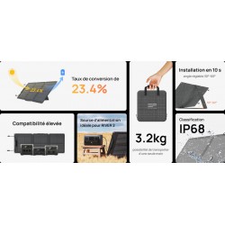 EcoFlow Panneau solaire portable 60W - Image 7