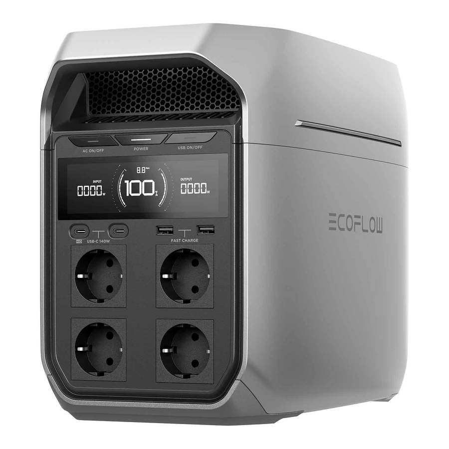EcoFlow STATION ÉLECTRIQUE PORTABLE DE LA GAMME ECOFLOW DELTA 3 PLUS