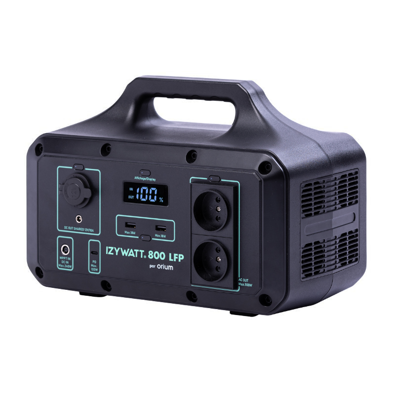 Orium Station électrique portable LFP IZYWATT 800