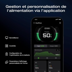 EcoFlow Batterie Externe Rapid Pro 27650 mAh, 300W, câble 140W intégré, - Image 6