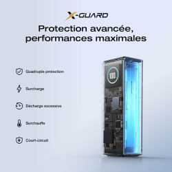 EcoFlow Batterie Externe Rapid 25 000 mAh, 170 W, câbles intégrés et rétractables - Image 5