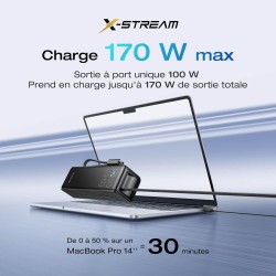EcoFlow Batterie Externe Rapid 25 000 mAh, 170 W, câbles intégrés et rétractables - Image 8