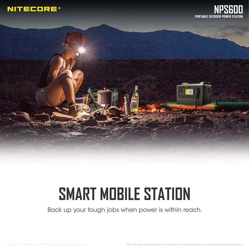 Station d'alimentation Nitecore NPS600